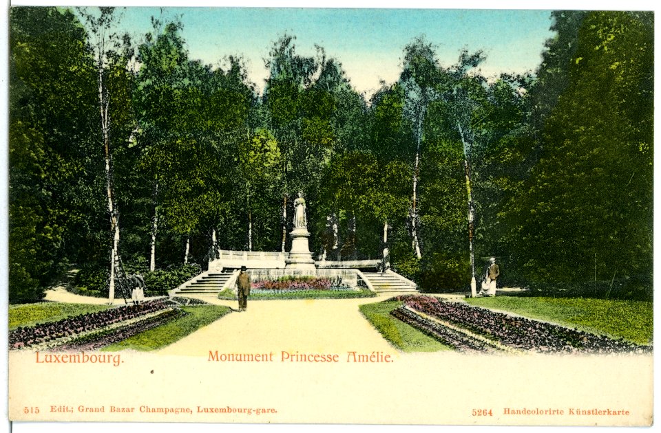 05264-Luxemburg-1904-Monument Prinzesse Amelie-Brück & Sohn Kunstverlag