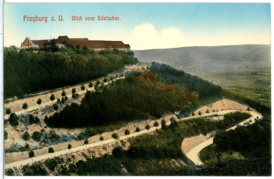 14141-Freyburg-1912-Blick vom Edelacker-Brück & Sohn Kunstverlag
