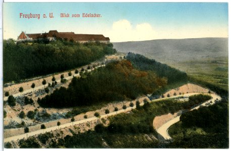 14141-Freyburg-1912-Blick vom Edelacker-Brück & Sohn Kunstverlag
