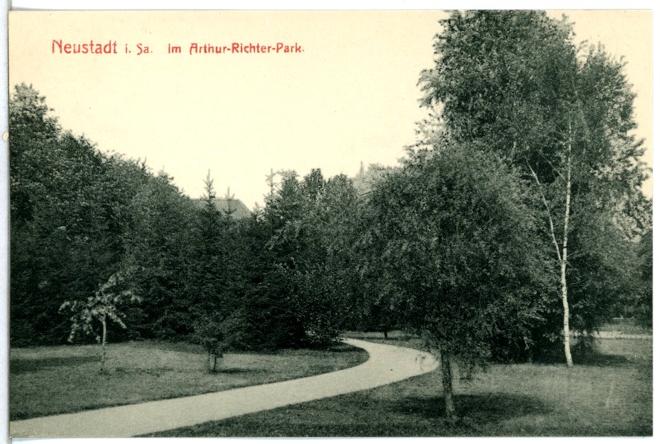 14116-Neustadt-1912-Arthur-Richter-Park-Brück & Sohn Kunstverlag