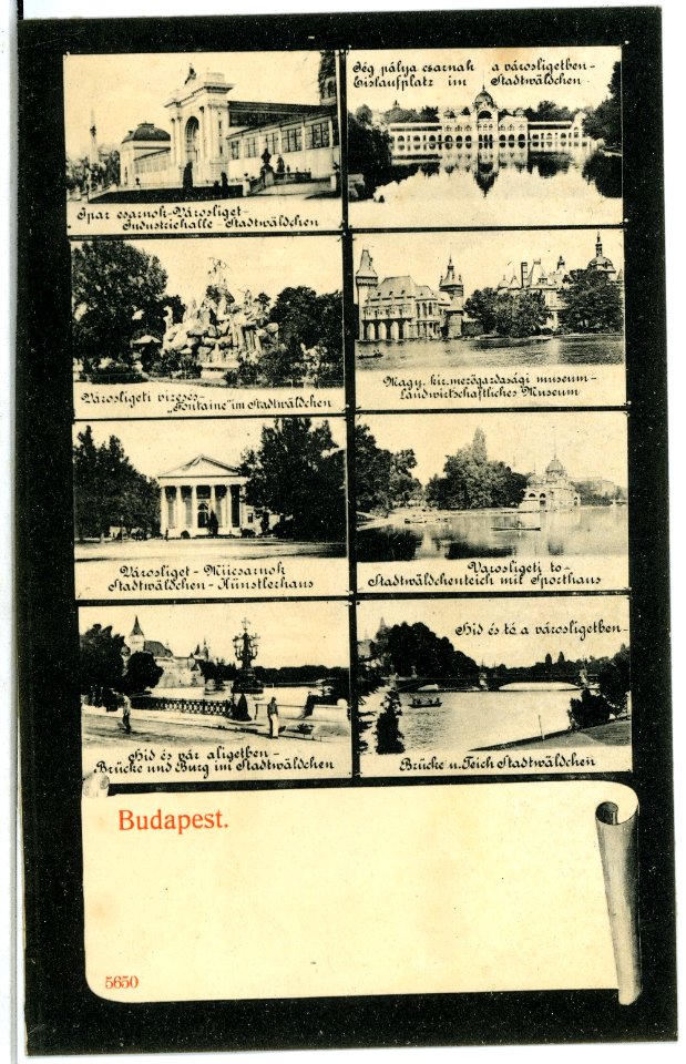 05650-Budapest-1904-Verschiedene Stadtansichten-Brück & Sohn Kunstverlag
