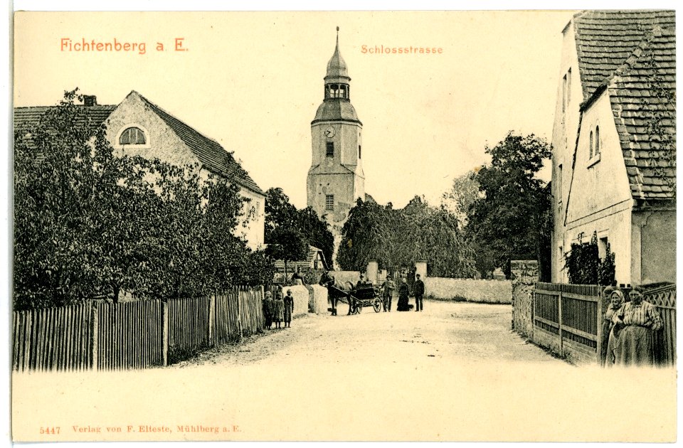 05447-Fichtenberg-1904-Schloßstraße-Brück & Sohn Kunstverlag