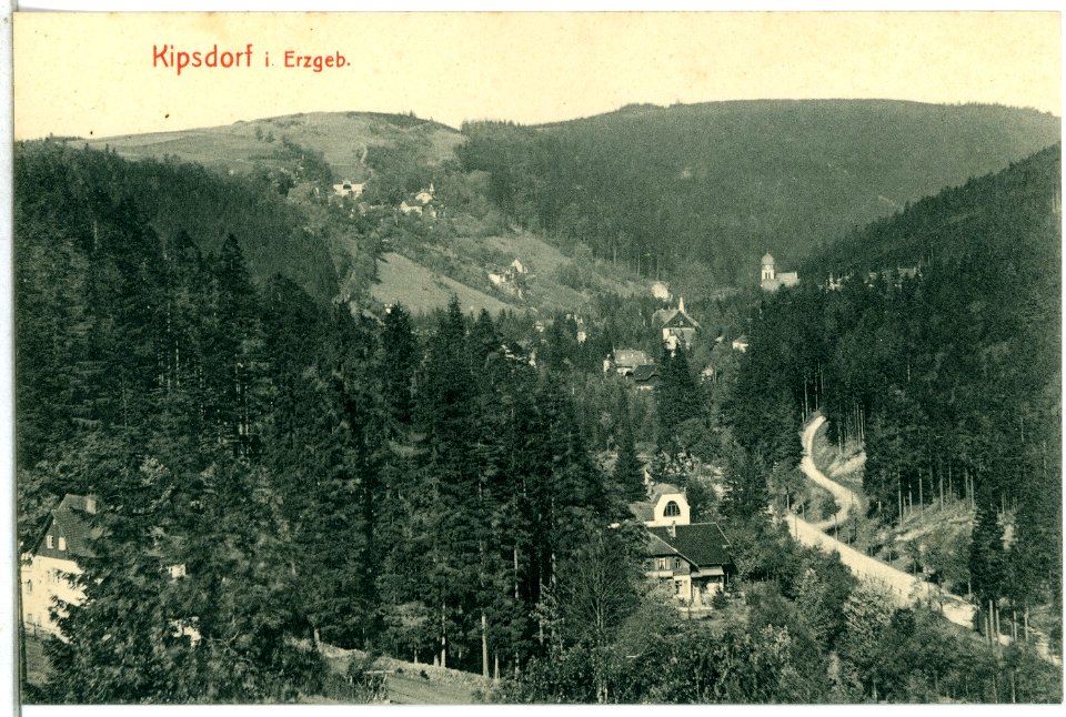 14173-Kipsdorf-1912-Blick auf Kipsdorf-Brück & Sohn Kunstverlag