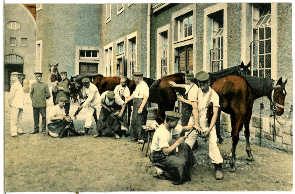 14038-Bautzen-1912-3. Husaren-Regiment Nr. 20 - Regimentsschmiede-Brück & Sohn Kunstverlag