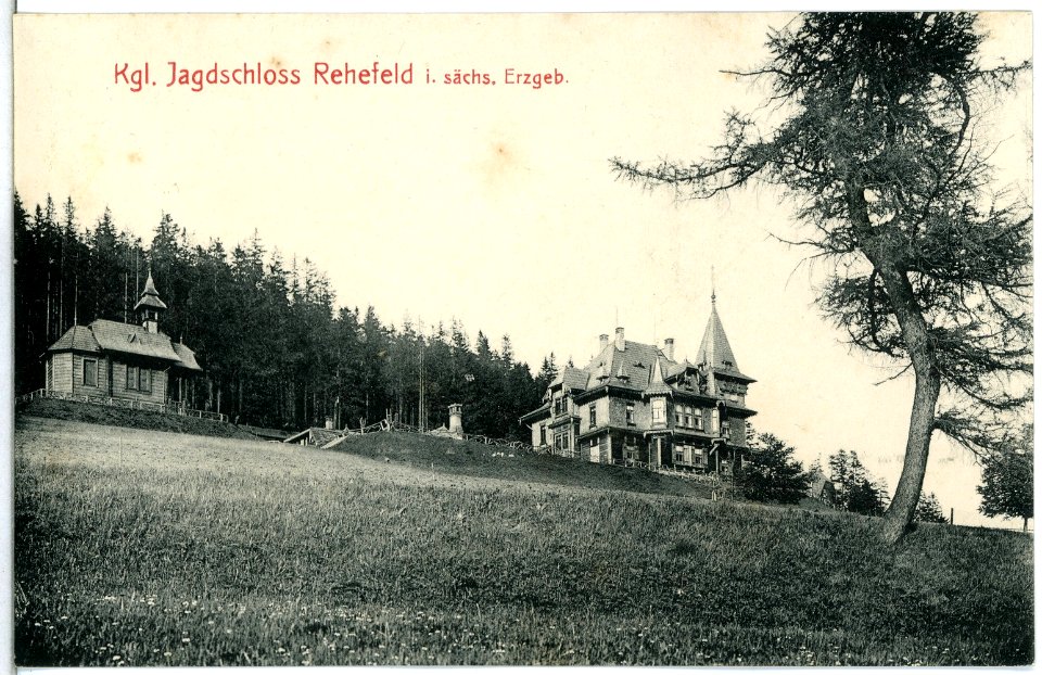 13850-Rehefeld-1912-Schloß-Brück & Sohn Kunstverlag