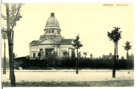 13531-Chemnitz-1911-Krematorium-Brück & Sohn Kunstverlag