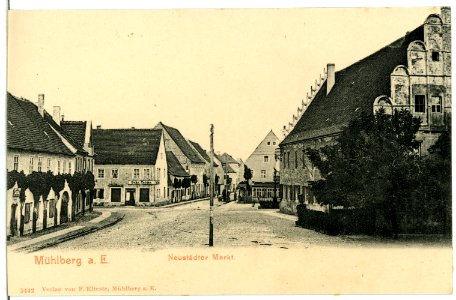 05442-Mühlberg-1904-Neustädter Markt-Brück & Sohn Kunstverlag