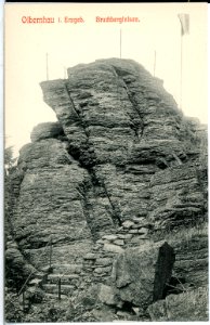 13894-Olbernhau-1912-Bruchbergfelsen-Brück & Sohn Kunstverlag