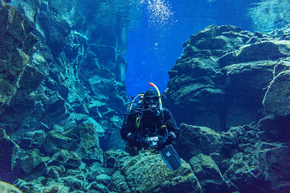 Ocean divers lung travel