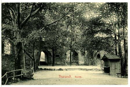 13607-Tharandt-1911-Ruine-Brück & Sohn Kunstverlag