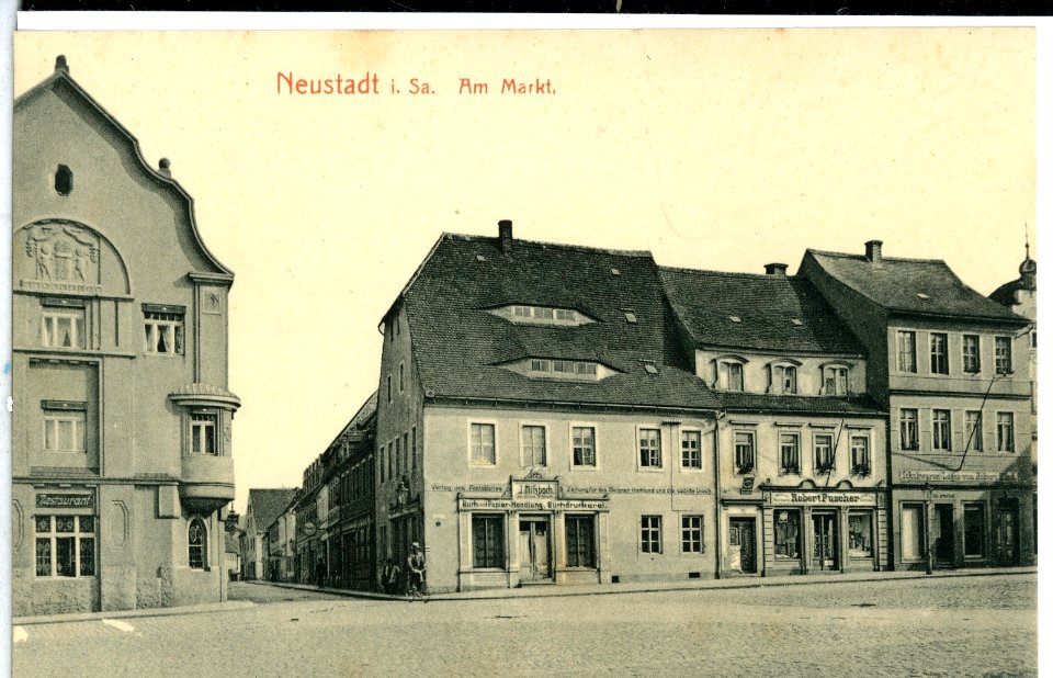 14080-Neustadt-1912-Markt-Brück & Sohn Kunstverlag