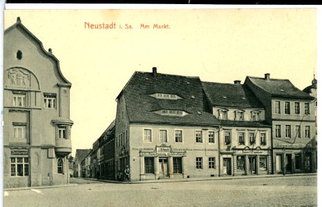 14080-Neustadt-1912-Markt-Brück & Sohn Kunstverlag