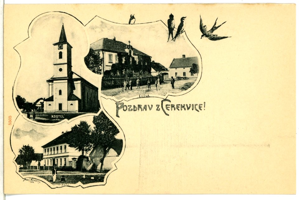 05505-Cerekvice-1904-Pozdrav Cerekvice - verschiedene Stadtansichten-Brück & Sohn Kunstverlag