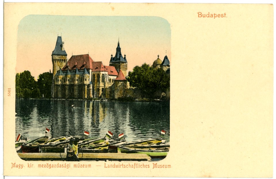 05501-Budapest-1904-Landwirtschaftliches Museum-Brück & Sohn Kunstverlag