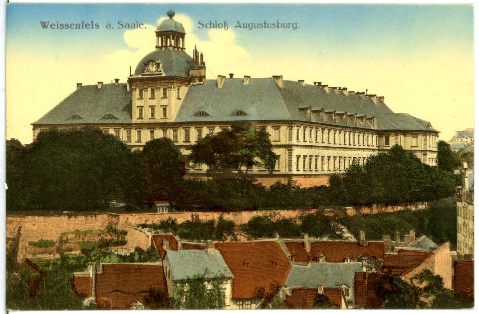 13861-Weißenfels-1912-Schloß-Brück & Sohn Kunstverlag