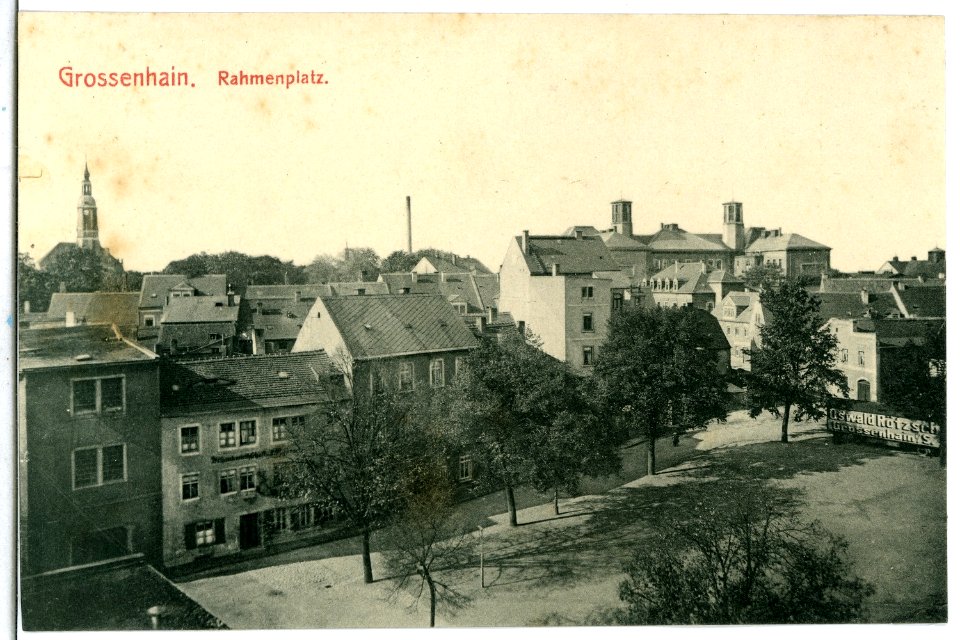 14112-Großenhain-1912-Rahmenplatz-Brück & Sohn Kunstverlag