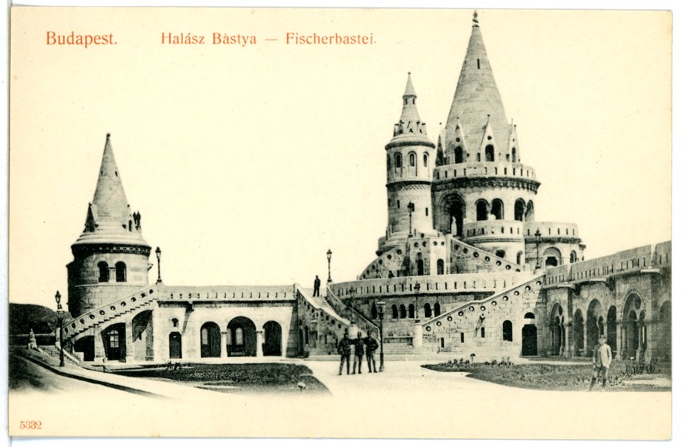 05332-Budapest-1904-Fischerbastei-Brück & Sohn Kunstverlag