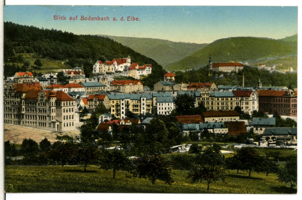 13478-Bodenbach-1911-Blick auf Bodenbach-Brück & Sohn Kunstverlag