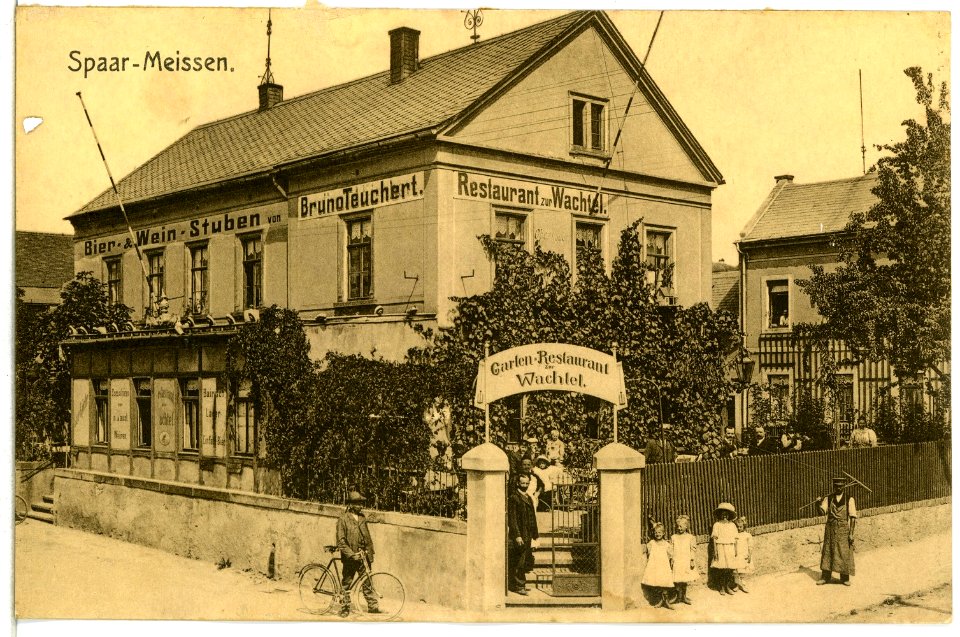 13712-Meißen-1911-Restaurant zur Wachtel in Spaar-Brück & Sohn Kunstverlag