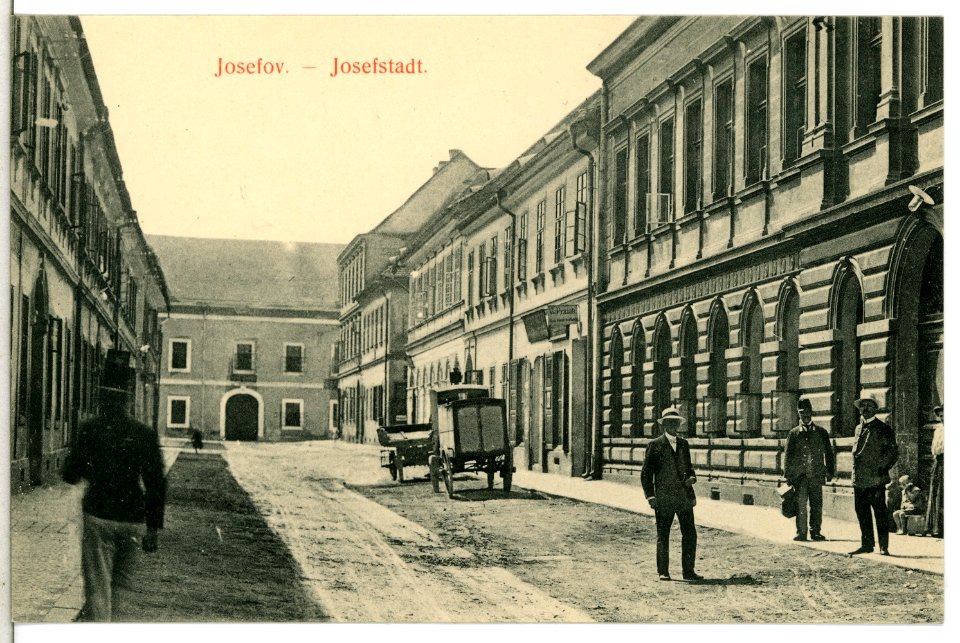 13591-Josefstadt-1911-Straßenansicht-Brück & Sohn Kunstverlag