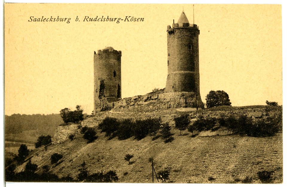 13985-Bad Kösen-1912-Saalecksburg-Brück & Sohn Kunstverlag