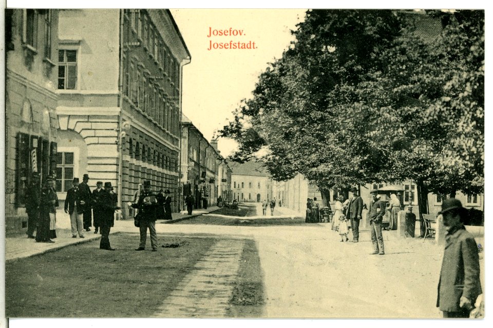 13593-Josefstadt-1911-Straßenansicht-Brück & Sohn Kunstverlag