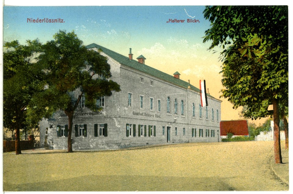 13670-Radebeul-1911-Niederlößnitz - Gasthof Heiterer Blick-Brück & Sohn Kunstverlag