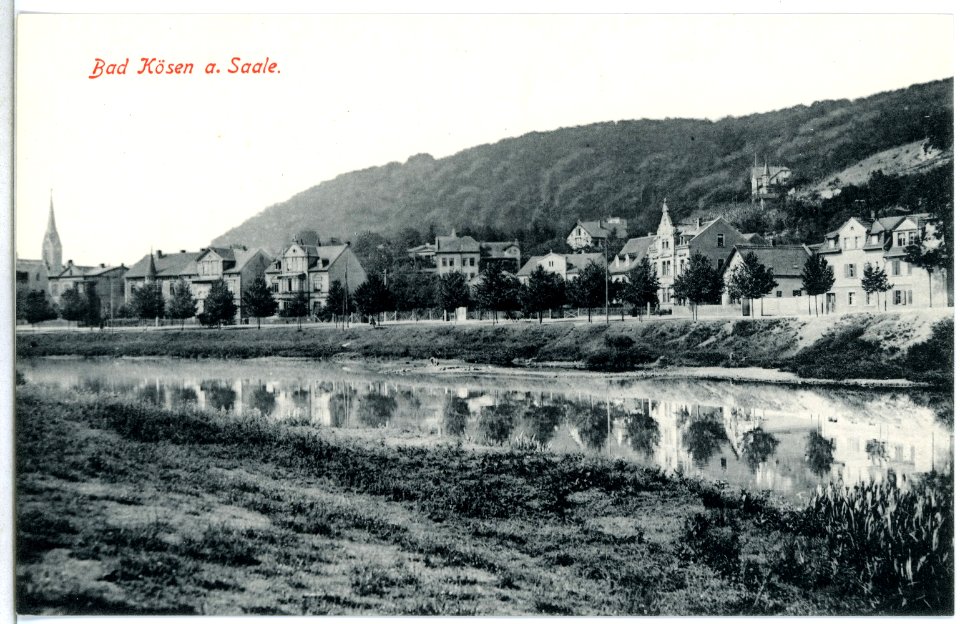 13937-Bad Kösen-1912-Partie an der Saale-Brück & Sohn Kunstverlag