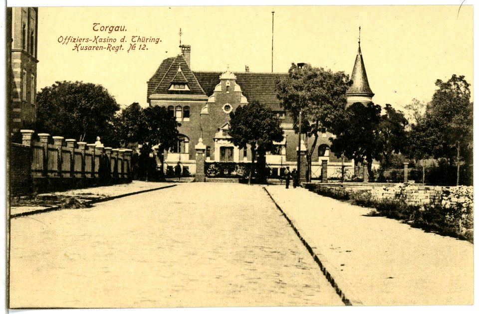 05394-Torgau-1904-Offizierskasino des Thüringischen Husaren-Regiment Nr. 12-Brück & Sohn Kunstverlag