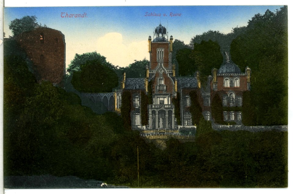 13579-Tharandt-1911-Schloß und Ruine-Brück & Sohn Kunstverlag