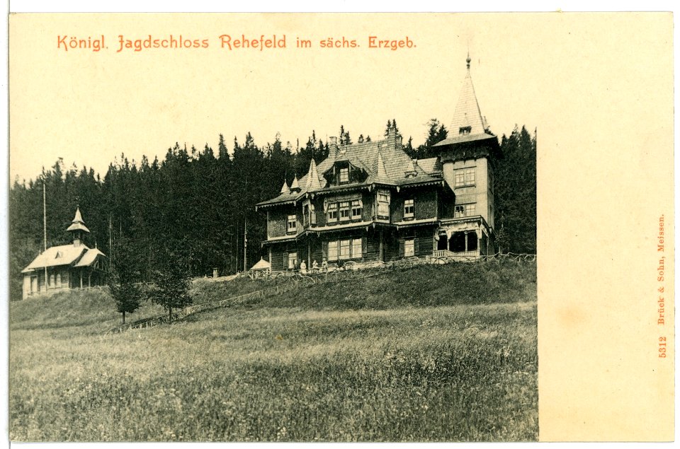 05312-Rehefeld-1904-Jagdschloß-Brück & Sohn Kunstverlag