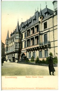 05260-Luxemburg-1904-Palais Grand Ducal-Brück & Sohn Kunstverlag