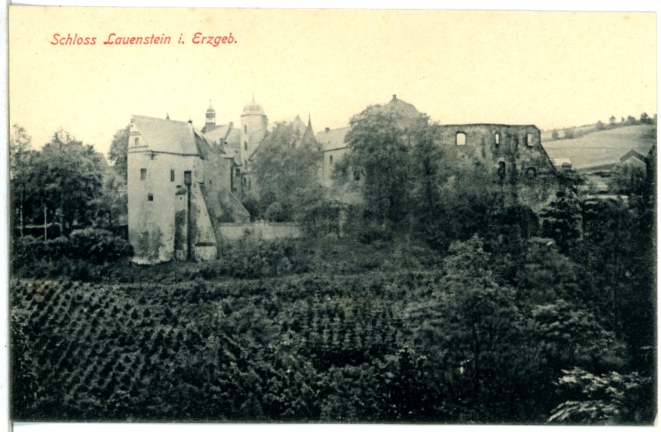 13802-Lauenstein-1912-Schloß-Brück & Sohn Kunstverlag