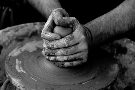 People artist hands photo