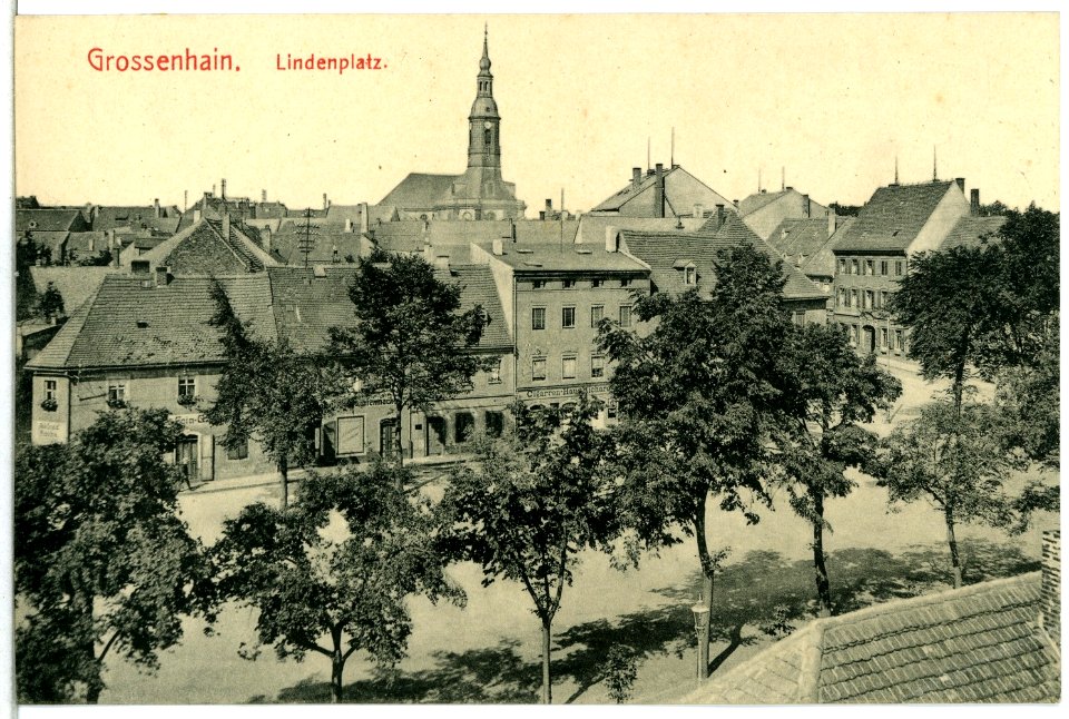 13816-Großenhain-1912-Lindenplatz-Brück & Sohn Kunstverlag