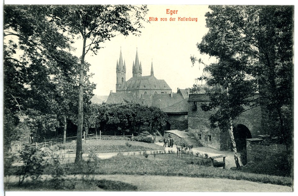 13503-Eger-1911-Blick von der Kaiserburg-Brück & Sohn Kunstverlag