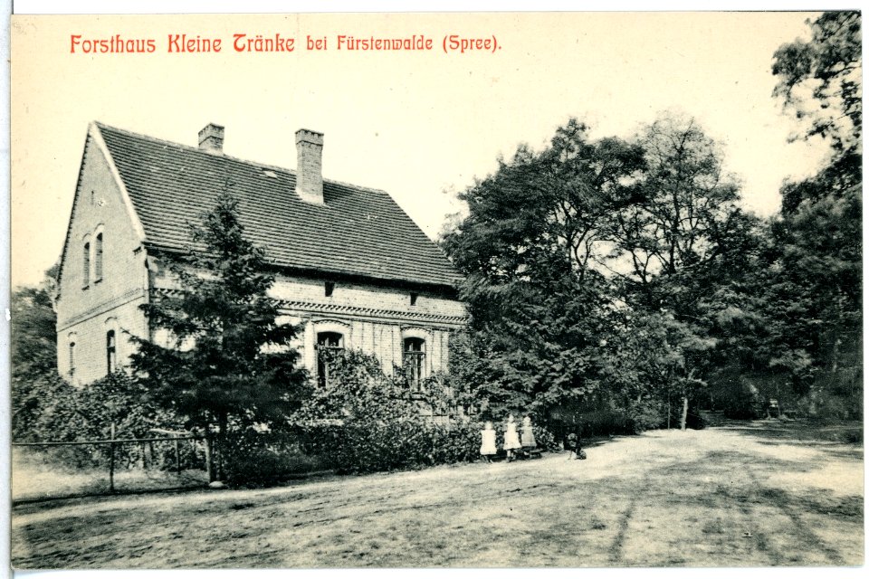 14039-Fürstenwalde-1912-Forsthaus - Kleine Tränke-Brück & Sohn Kunstverlag