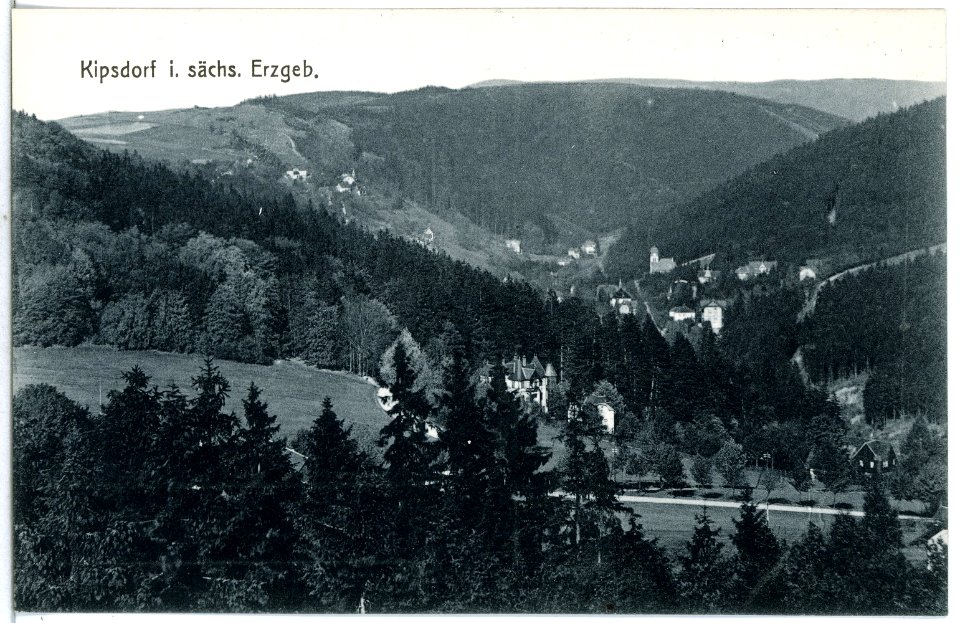 14176-Kipsdorf-1912-Blick auf Kipsdorf-Brück & Sohn Kunstverlag