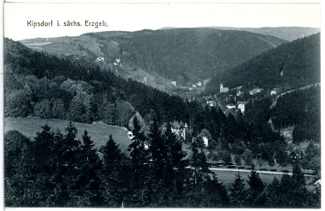 14176-Kipsdorf-1912-Blick auf Kipsdorf-Brück & Sohn Kunstverlag