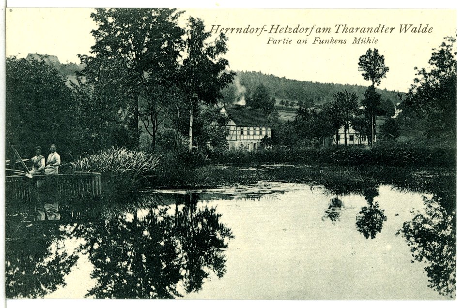 13532-Hetzdorf-1911-Funkens Mühle-Brück & Sohn Kunstverlag
