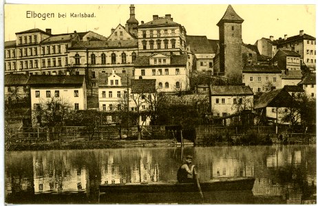 13718-Elbogen-1912-Blick auf Elbogen-Brück & Sohn Kunstverlag