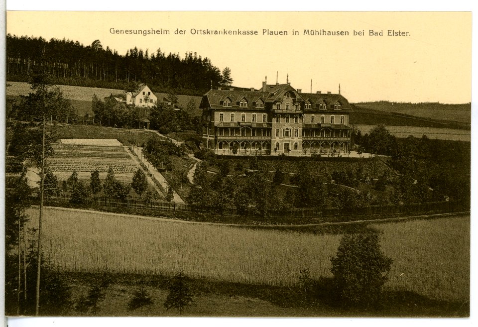 13639-Mühlhausen-1911-Genesungsheim-Brück & Sohn Kunstverlag