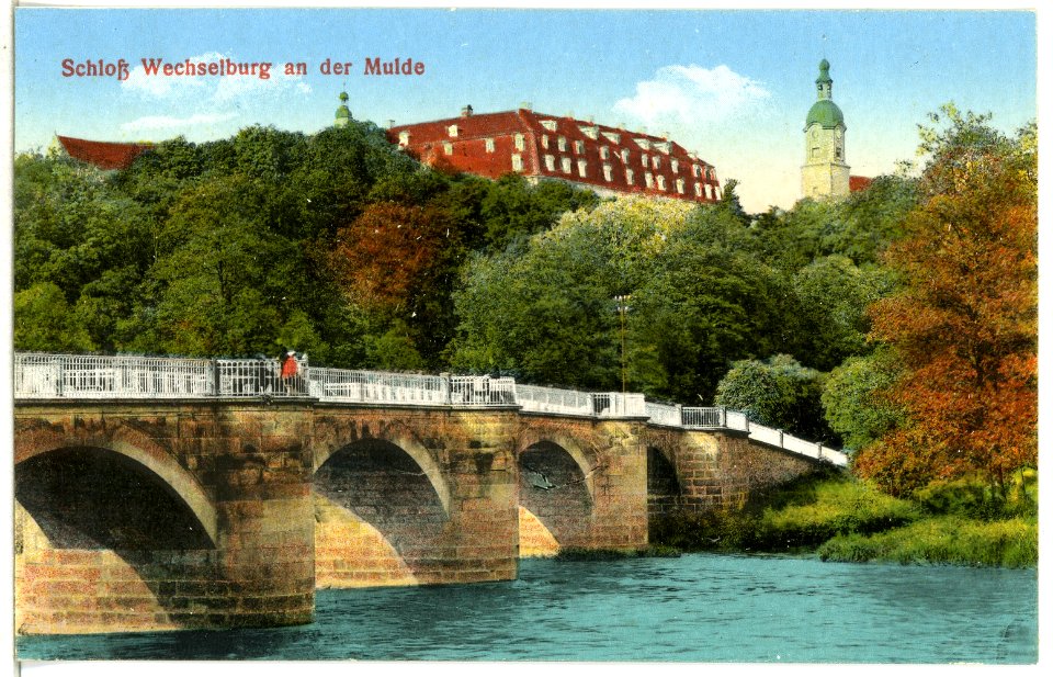 13742-Wechselburg-1912-Schloß-Brück & Sohn Kunstverlag
