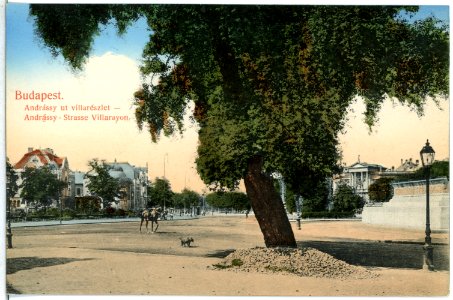 13753-Budapest-1912-Andrassy-Straße - Villarayon-Brück & Sohn Kunstverlag