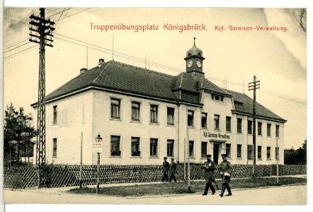 12994-Königsbrück-1911-Truppenübungsplatz, Garnisons - Verwalt.-Brück & Sohn Kunstverlag