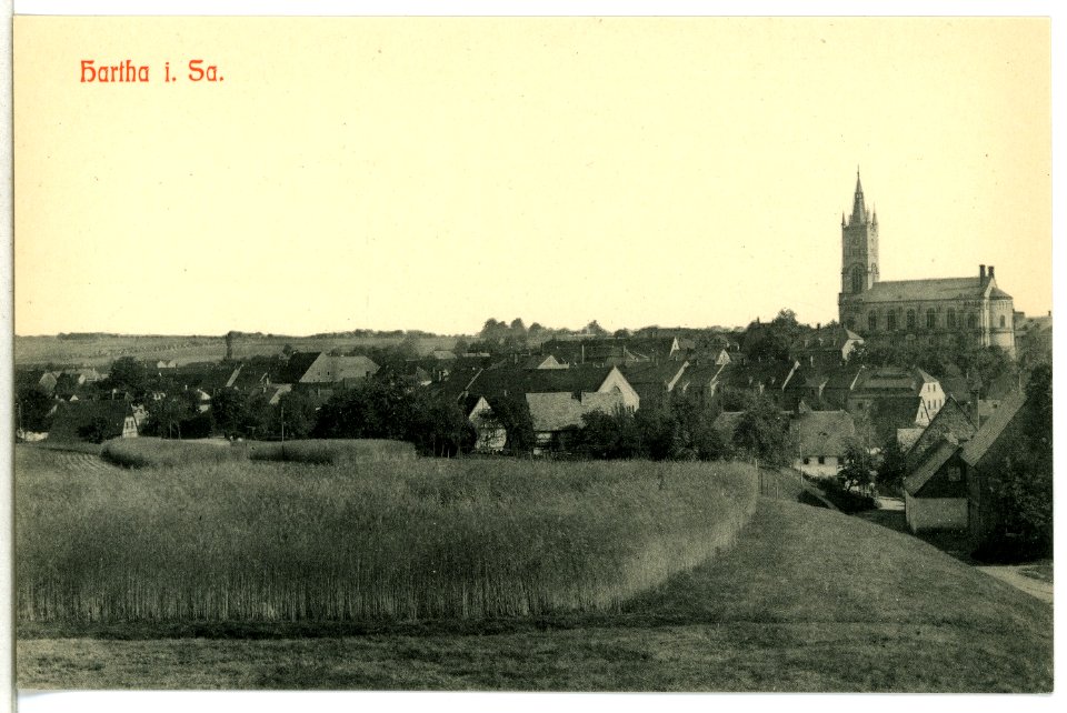 12808-Hartha-1911-Blick auf Hartha-Brück & Sohn Kunstverlag