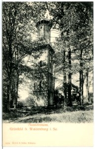 05238-Grünfeld-1904-Aussichtsturm-Brück & Sohn Kunstverlag