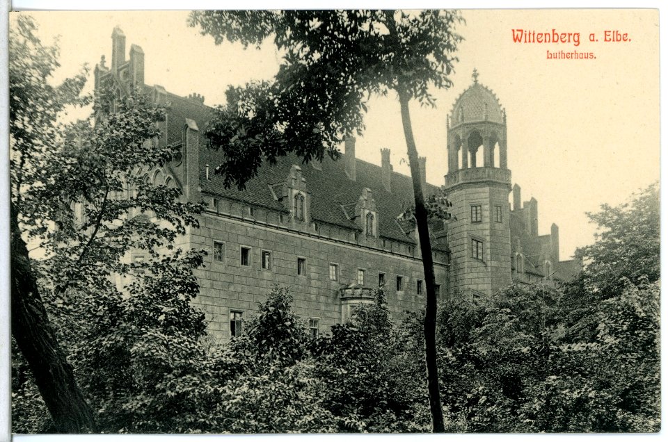 13702-Wittenberg-1911-Lutherhaus-Brück & Sohn Kunstverlag