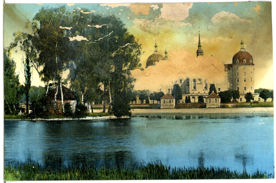 14357-Moritzburg-1912-Schloß-Brück & Sohn Kunstverlag