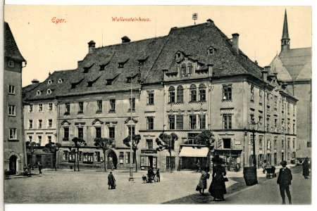 13513-Eger-1911-Wallensteinhaus-Brück & Sohn Kunstverlag